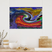 Erdbeben Poster (Küche)