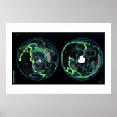 Erdbeben seit 1898, Global View Poster (Vorne)