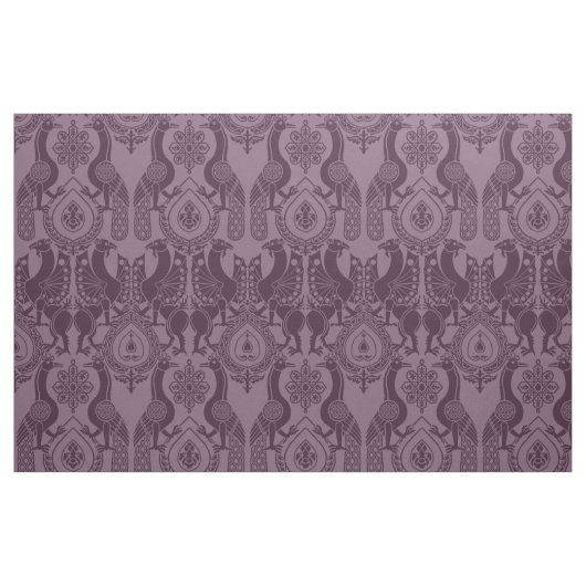 Erdbeben und Drachen im Mittelalter Stoff (Fat Quarter (45,7 x 55,9 cm))