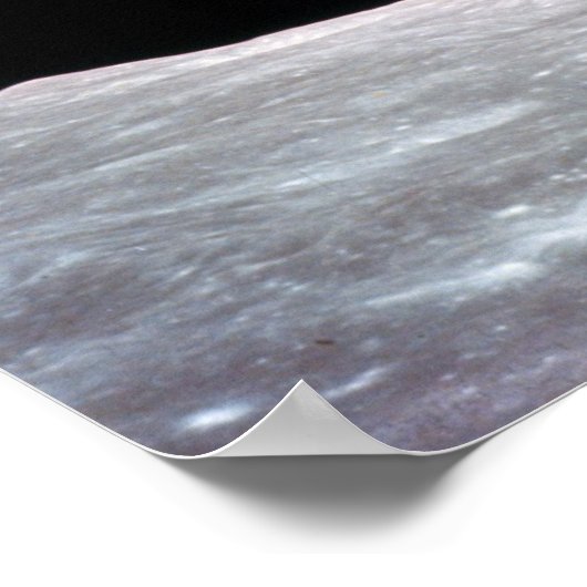 Erdbeben vom Mond Poster (Ecke)