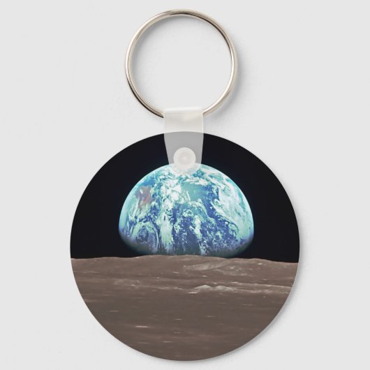 Erdbeben vom Mond Schlüsselanhänger (Vorderseite)