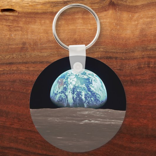 Erdbeben vom Mond Schlüsselanhänger (Vorderseite)