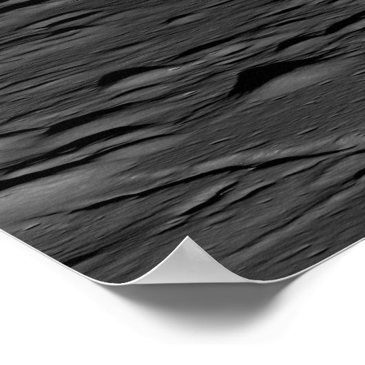 Erdbeben von der Mondlandschaft Poster (Ecke)