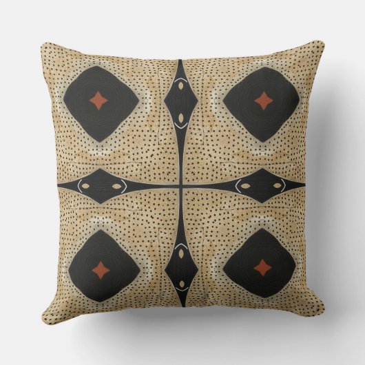 Erdbebengestänge Kissen (Rückseite)