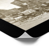 Erdbebenschaden SF CA Foto 1906 Poster (Ecke)