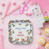 Erdbeer Blaubeer Baby Shower Pappteller (Party)