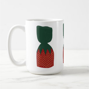 Erdbeer-Bonbons-Süßigkeiten Kaffeetasse