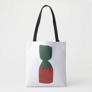 Erdbeer-Bonbons-Süßigkeiten Tasche