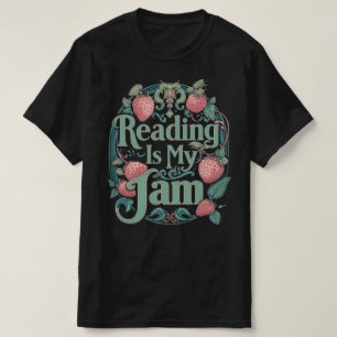 Erdbeer-Buchliebhaber-T-Shirt – Lesen ist meine Le T-Shirt