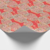 Erdbeer-Cocktail-Geschenkpapier Geschenkpapier (Ecke)