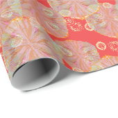 Erdbeer-Cocktail-Geschenkpapier Geschenkpapier (Rolleneckpunkt)