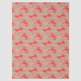 Erdbeer-Cocktail-Tissue-Papier Seidenpapier
