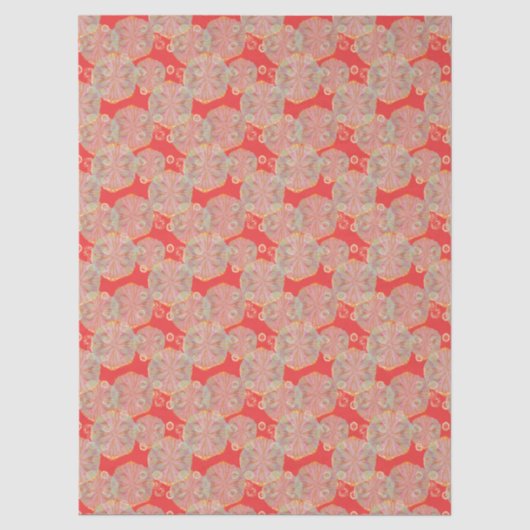 Erdbeer-Cocktail-Tissue-Papier Seidenpapier (Vorderseite)