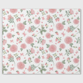 Erdbeer Crush Geschenkpapier (Flach)