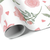 Erdbeer Crush Geschenkpapier (Rolleneckpunkt)