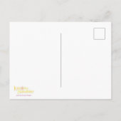 "Erdbeer-Eiscreme" Postkarte (Rückseite)