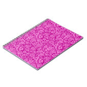 Erdbeer-Fantasie in Rosa Notizblock (Linke Seite)