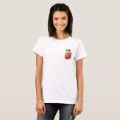 Erdbeer-Frosch-Lächeln T-Shirt (Vorne ganz)