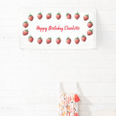 Erdbeer Geburtstag Banner (InSitu)