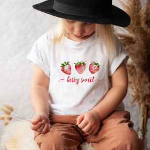 Erdbeer Geburtstag Berry Sweet Baby T-shirt
