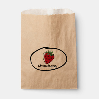 Erdbeer-Geschenktüten  Geschenktütchen