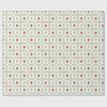 Erdbeer-Gingham-Beere Alles Gute zum Geburtstag