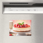 Erdbeer-Käsekuchen Magnet (In Situ (Geschirrspüler))