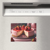 Erdbeer-Käsekuchen Magnet (In Situ (Geschirrspüler))