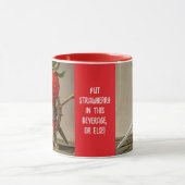Erdbeer Krieger Tasse (Zentrum)