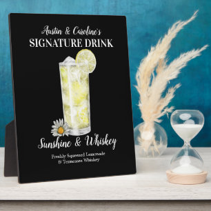 Erdbeer-Limonade • PERSONALISIERE dieses Signature Fotoplatte