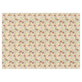 Erdbeer-Limonen-Muster Tischdecke (Vorderseite (Horizontal))
