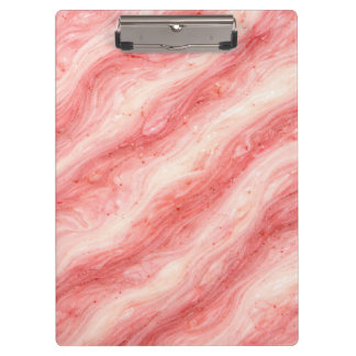 Erdbeer-Milchshake-Marmor-Textur Klemmbrett