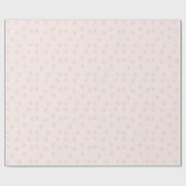 Erdbeer-Minimalismus Geschenkpapier (Flach)