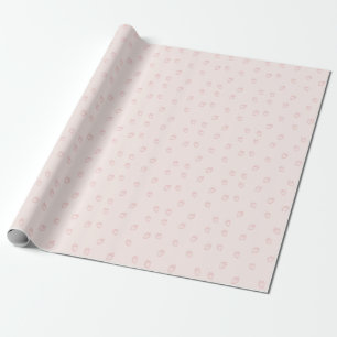 Erdbeer-Minimalismus Geschenkpapier
