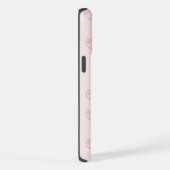 Erdbeer-Minimalismus iPhone Hülle (Rechte Seite)