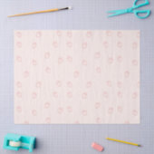 Erdbeer-Minimalismus Seidenpapier (Basteln)