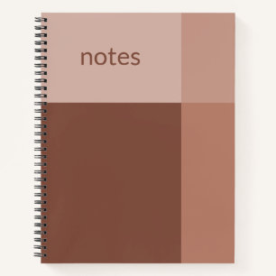 Erdbeer-Mocha-Latte individuell anpassbar Notizblock