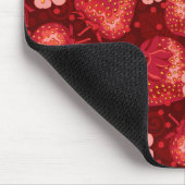 Erdbeer-Muster 2 2 Mousepad (Ecke)