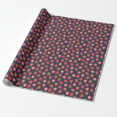 Erdbeer-Muster Geschenkpapier (Ungerollt)