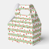 Erdbeer-Muster Geschenkschachtel (Rückseite)