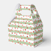 Erdbeer-Muster Geschenkschachtel (Vorderseite)
