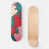 Erdbeer-Muster Skateboard (Vorderseite)