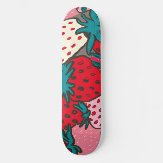 Erdbeer-Muster Skateboard