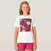 Erdbeer-Muster T-Shirt (Vorne ganz)