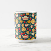 Erdbeer-Orangen-Tea-Time Kaffeetasse (Mittel)