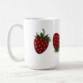 Erdbeer-Panel Kaffeetasse (Links)