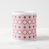 Erdbeer Serenade Jumbo-Tasse (Vorderseite)
