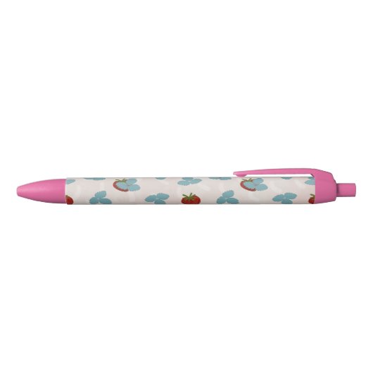 Erdbeer-Sprinkle-Stift Kugelschreiber (Oberseite)
