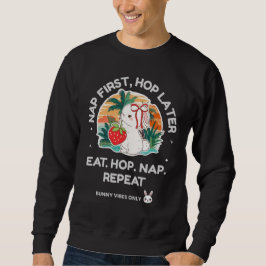 Erdbeer-Traum-Hase Sweatshirt