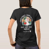 Erdbeer-Traum-Hase T-Shirt (Rückseite)